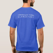 FPE Falcon Blue Heren T-Shirt (Achterkant)