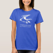 FPE Falcon Dames Blauw T-shirt (Voorkant)
