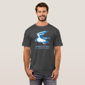 FPE Falcon Grey T-shirt voor volwassenen (Voorkant volledig)
