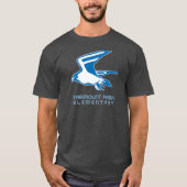 FPE Falcon Grey T-shirt voor volwassenen (Voorkant)