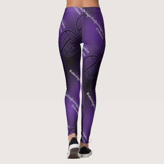 FPH-Leggings met witte B&BE-Logo Leggings (Achterkant)