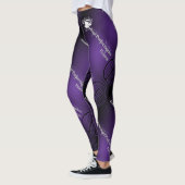 FPH-Leggings met witte B&BE-Logo Leggings (Links)