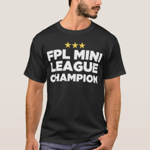 FPL Mini League Champion (3 sterren) T-shirt