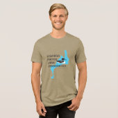 FPLA Heren Tri-Blend T-Shirt (Voorkant volledig)