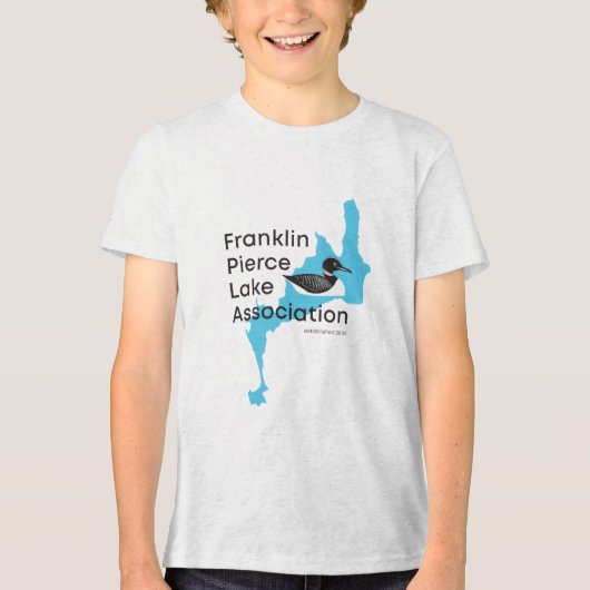 FPLA Jeugd Tri-Blend T-Shirt (Voorkant)