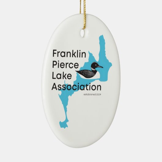 FPLA Oval Ceramic Ornament (Rechts)