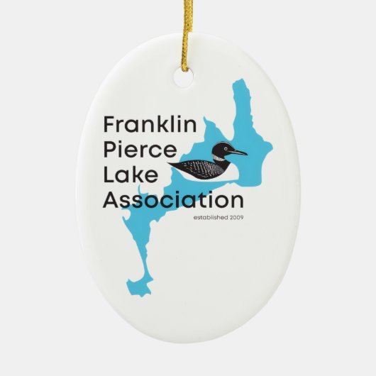 FPLA Oval Ceramic Ornament (Voorkant)