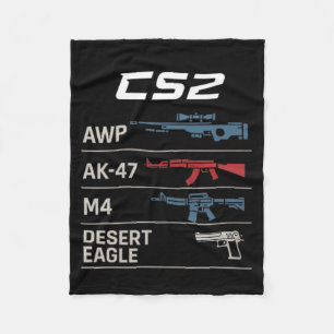 Fps Gamer Grappige Cs Eerste Persoon Competitieve  Fleece Deken