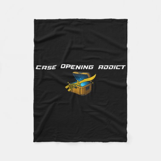 Fps Gamer Grappige Cs Eerste Persoon Competitieve Fleece Deken (Voorkant)