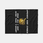 Fps Gamer Grappige Cs Eerste Persoon Competitieve  Fleece Deken (Voorkant (Horizontaal))