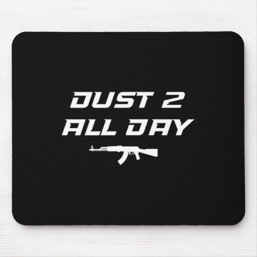 Fps Gamer Grappige Cs Eerste Persoon Competitieve Muismat (Voorkant)