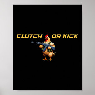 Fps-gamer grappige Cs first person competitieve ga Poster