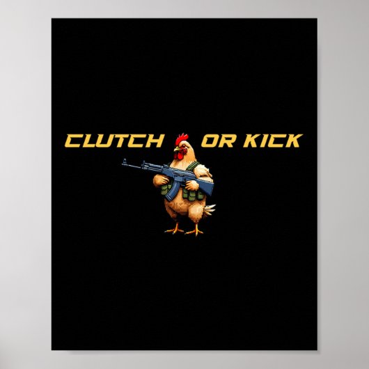 Fps-gamer grappige Cs first person competitieve ga Poster (Voorkant)