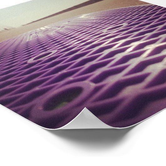 FPS Penny Board. Poster (Hoek)