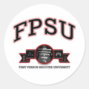 FPSU RONDE STICKER