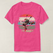 FPV drone quadrocopter retro vinto T-shirt (Design voorkant)