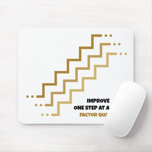 FQ Verbeterstappen 2- muispad Muismat (Met muis)