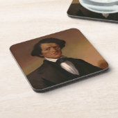 Fr3d3rick Bailey Douglass: legende over burgerrech Bier Onderzetter (Linkerzijde)