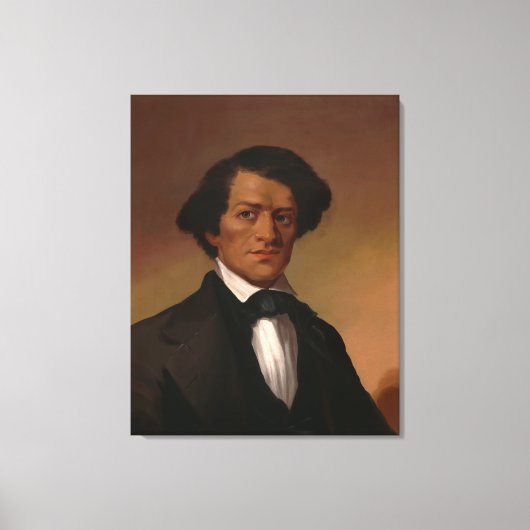 Fr3d3rick Bailey Douglass: legende over burgerrech Canvas Afdruk (Voorkant)