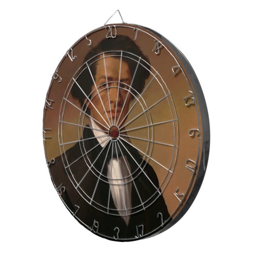 Fr3d3rick Bailey Douglass: legende over burgerrech Dartbord (Voorkant Rechts)