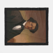 Fr3d3rick Bailey Douglass: legende over burgerrech Fleece Deken (Voorkant (Horizontaal))