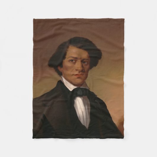 Fr3d3rick Bailey Douglass: legende over burgerrech Fleece Deken (Voorkant)