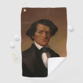 Fr3d3rick Bailey Douglass: legende over burgerrech Golfhanddoek (Insitu)