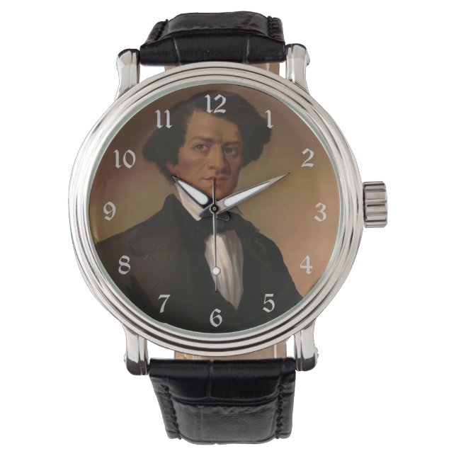 Fr3d3rick Bailey Douglass: legende over burgerrech Horloge (Voorkant)