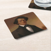 Fr3d3rick Bailey Douglass: legende over burgerrech Kartonnen Onderzetters (Schuin)