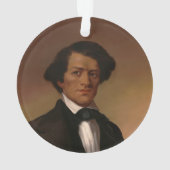 Fr3d3rick Bailey Douglass: legende over burgerrech Ornament (achterkant)