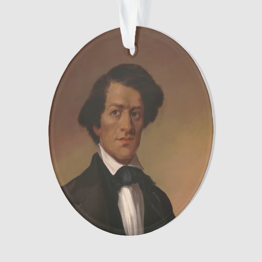 Fr3d3rick Bailey Douglass: legende over burgerrech Ornament (voorkant)