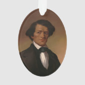 Fr3d3rick Bailey Douglass: legende over burgerrech Ornament (achterkant)