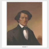 Fr3d3rick Bailey Douglass: legende over burgerrech Sticker (Vel)