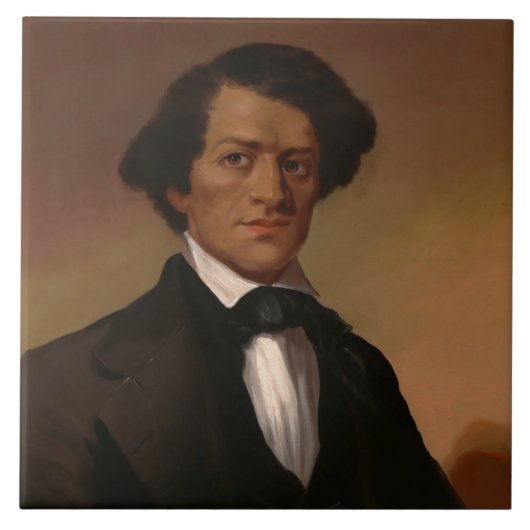 Fr3d3rick Bailey Douglass: legende over burgerrech Tegeltje (Voorkant)