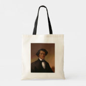Fr3d3rick Bailey Douglass: legende over burgerrech Tote Bag (Achterkant)