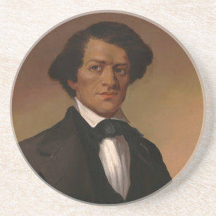 Fr3d3rick Bailey Douglass: legende over burgerrech Zandsteen Onderzetter