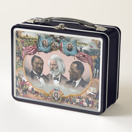 Fr3d3rick Bailey Douglass met zwarte abolitionist (Voorkant)