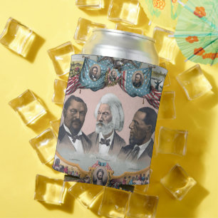 Fr3d3rick Bailey Douglass met zwarte abolitionist Blikjeskoeler