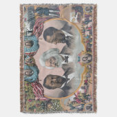 Fr3d3rick Bailey Douglass met zwarte abolitionist Deken (Voorkant Verticaal)