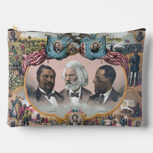Fr3d3rick Bailey Douglass met zwarte abolitionist Etui