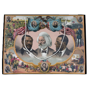 Fr3d3rick Bailey Douglass met zwarte abolitionist Groot Cadeauzakje