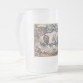 Fr3d3rick Bailey Douglass met zwarte abolitionist Matglas Bierpul (Voorkant links)