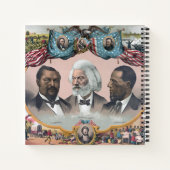 Fr3d3rick Bailey Douglass met zwarte abolitionist Notitieboek (Achterkant)