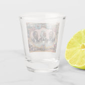 Fr3d3rick Bailey Douglass met zwarte abolitionist Shot Glas (Achterkant)
