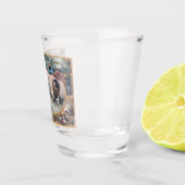 Fr3d3rick Bailey Douglass met zwarte abolitionist Shot Glas (Rechts)