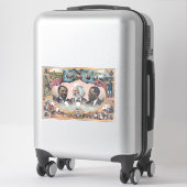 Fr3d3rick Bailey Douglass met zwarte abolitionist Sticker (Koffer)