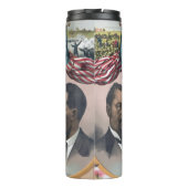 Fr3d3rick Bailey Douglass met zwarte abolitionist Thermosbeker (Achterkant)