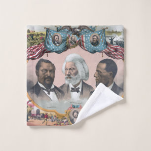 Fr3d3rick Bailey Douglass met zwarte abolitionist Washandje
