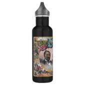 Fr3d3rick Bailey Douglass met zwarte abolitionist Waterfles (Links)