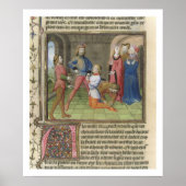 Fr.120 f.522v The Knighting of Lancelot from 'The Poster (Voorkant)